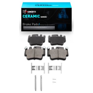 Porsche 911 Brake Pads - Front + Rear - R1 Concepts - Ceramic - `98-`05 Porsche 911 Brake Pads - Front + Rear - R1 Concepts - Ceramic - `98-`05